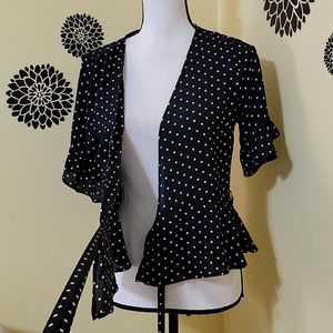 Polka dot blouse